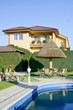 House and garden