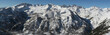 Les sommets enneigés du Mercantour 