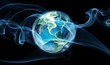 Earth aura - digital picture, energy concept
