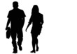 businessman and businesswoman couple businessman and businesswoman couple