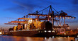 Hafen, Containerschiff, Export