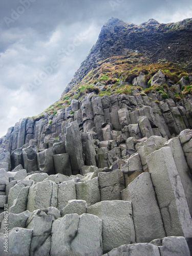Photo: Interlocking basalt in South Iceland Interlocking basalt in South Iceland