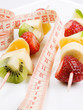 Skewer of fruits - Healthy diet
