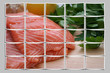 Frischer Lachs