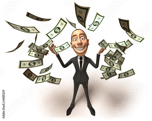 Businessman riche Businessman riche