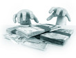 Taking money