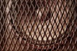 speaker behind grid