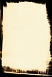 A paper background with a brushstroke frame.