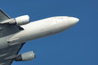 Departing aircraft, free from text