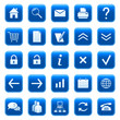 Web icons, buttons