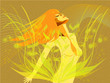 Abstract image of a girl Abstract image of a girl