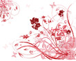 pink floral pattern pink floral pattern