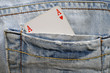 Ace of hearts in pocket - hide trump Ace of hearts in pocket - hide trump
