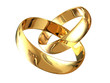 Golden Wedding Rings