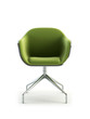 modern armchair 3D isolated on white background