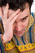 close up portrait of a man, shallow dof close up portrait of a man, shallow dof