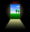 Entrance to nature