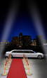 limousine parked