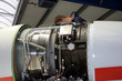 Photo: working on jet engine working on jet engine
