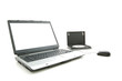 white screen in laptop and DVD box