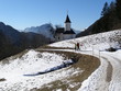 Foto: wanderer im winter im tiroler kaisertal wanderer im winter im tiroler kaisertal
