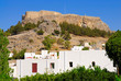 Lindos acropolis. Rhodes island. Greece