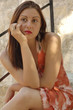Young woman looking 