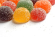 Close up of colourful candy