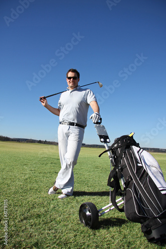 Golfer, Golfplatz