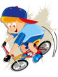 niño en bicicleta 1