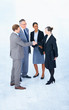 Handshake and teamwork