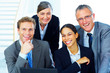 Portrait of a business team