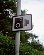 Speed camera sign Speed camera sign