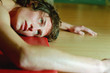 Exhausted at the gym