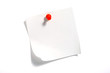 Illustration: Note Paper close up on isolated white background Note Paper close up on isolated white background