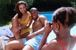 Young family on vacation Young family on vacation