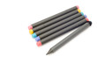 object on white - colored soft-tip pen object on white - colored soft-tip pen