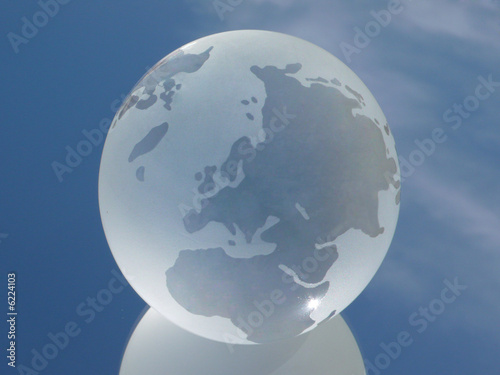 Illustration: Planète Terre continent europe ciel Planète Terre continent europe ciel