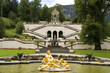 the fountain of castle Linderhof the fountain of castle Linderhof