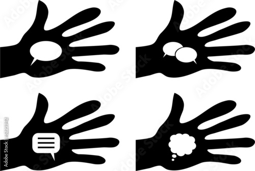 Illustration: handy chat handy chat