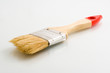 paintbrush from wood with natural hair