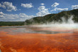 The colors of Grand Prismatic Spring The colors of Grand Prismatic Spring