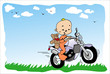Bébé motard Bébé motard