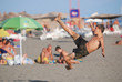 soccer player volley