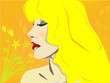 Abstract image of a girl Abstract image of a girl