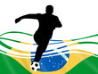 Calciatore brasiliano Calciatore brasiliano