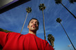 Portrait of a young man in Los Angeles, California