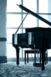 Grand piano silhouette Grand piano silhouette