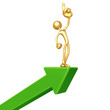 Number One Market Trend Arrow