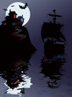 Sailing in Halloween night